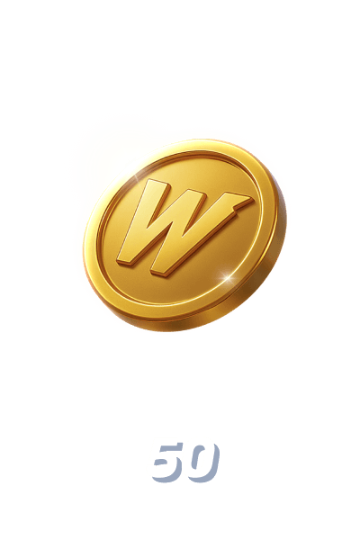 Sammle 50 Münzen