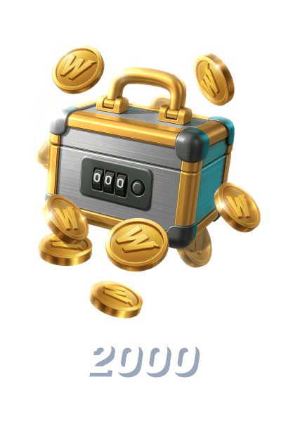 Sammle 2000 Münzen