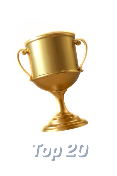 Platz unter den TOP 20 in einem Turnier