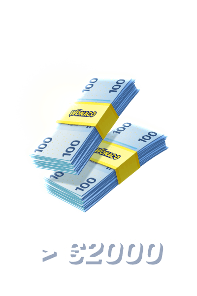 Realiza depósitos por más de 2000 €